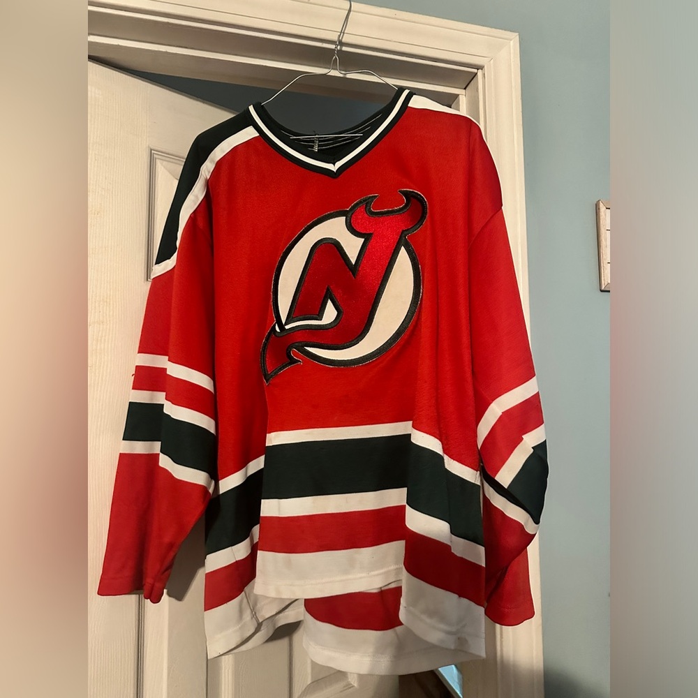 NHL NJ Devils jersey CCM